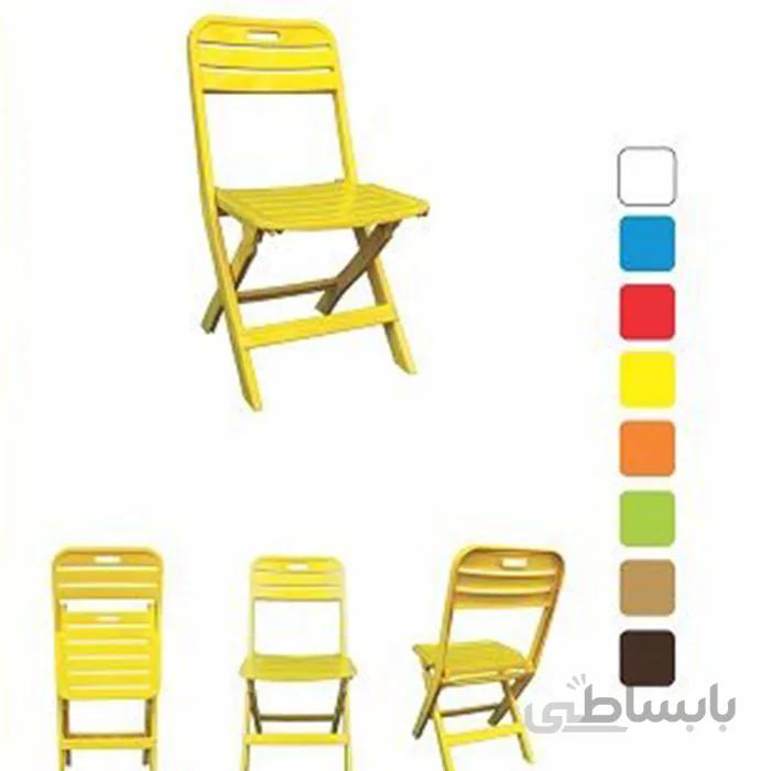 صندلی تاشو پلاستیکی صبا کد 109