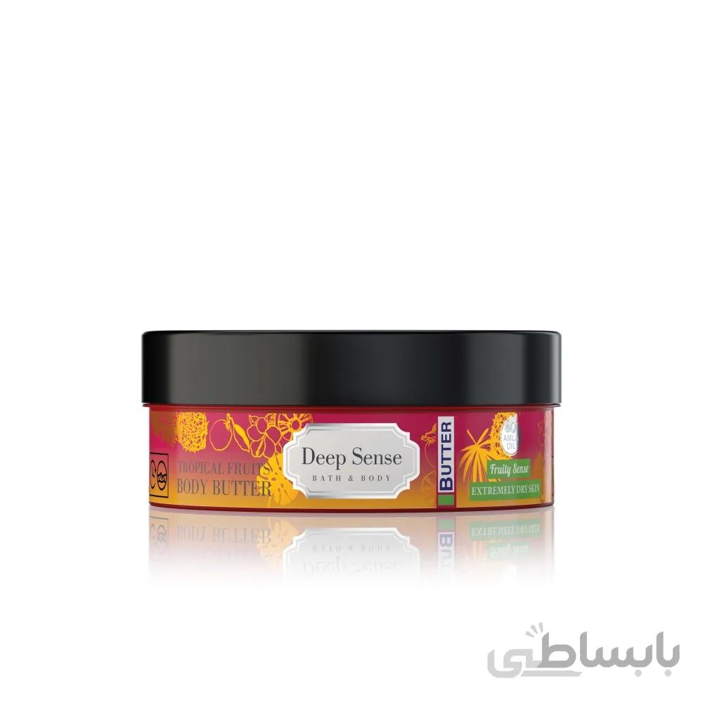کره بدن تروپیکال دیپ سنس ا Tropical fruits body butter 200ml DEEP SENSE