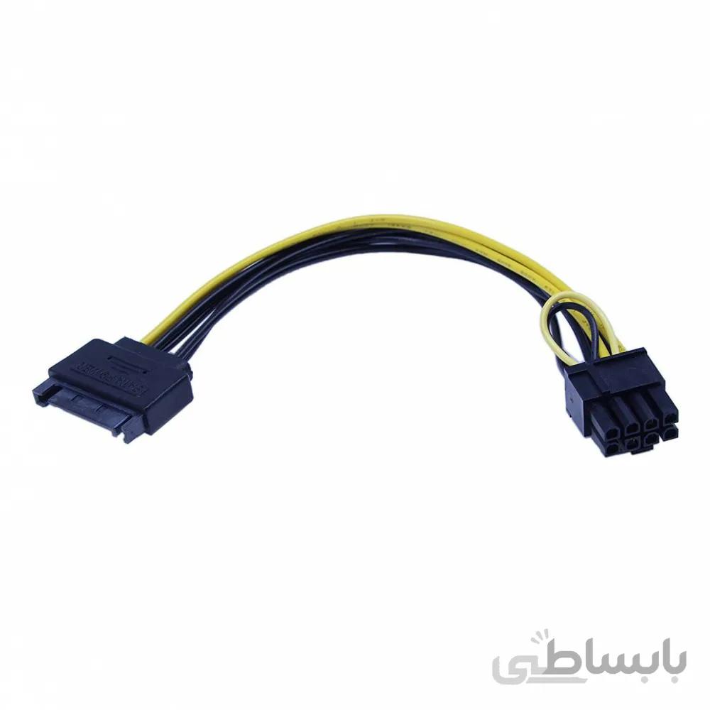 کابل برق کارت گرافیک 8 پین به ساتا