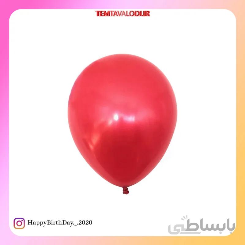 بادکنک متالیک قرمز