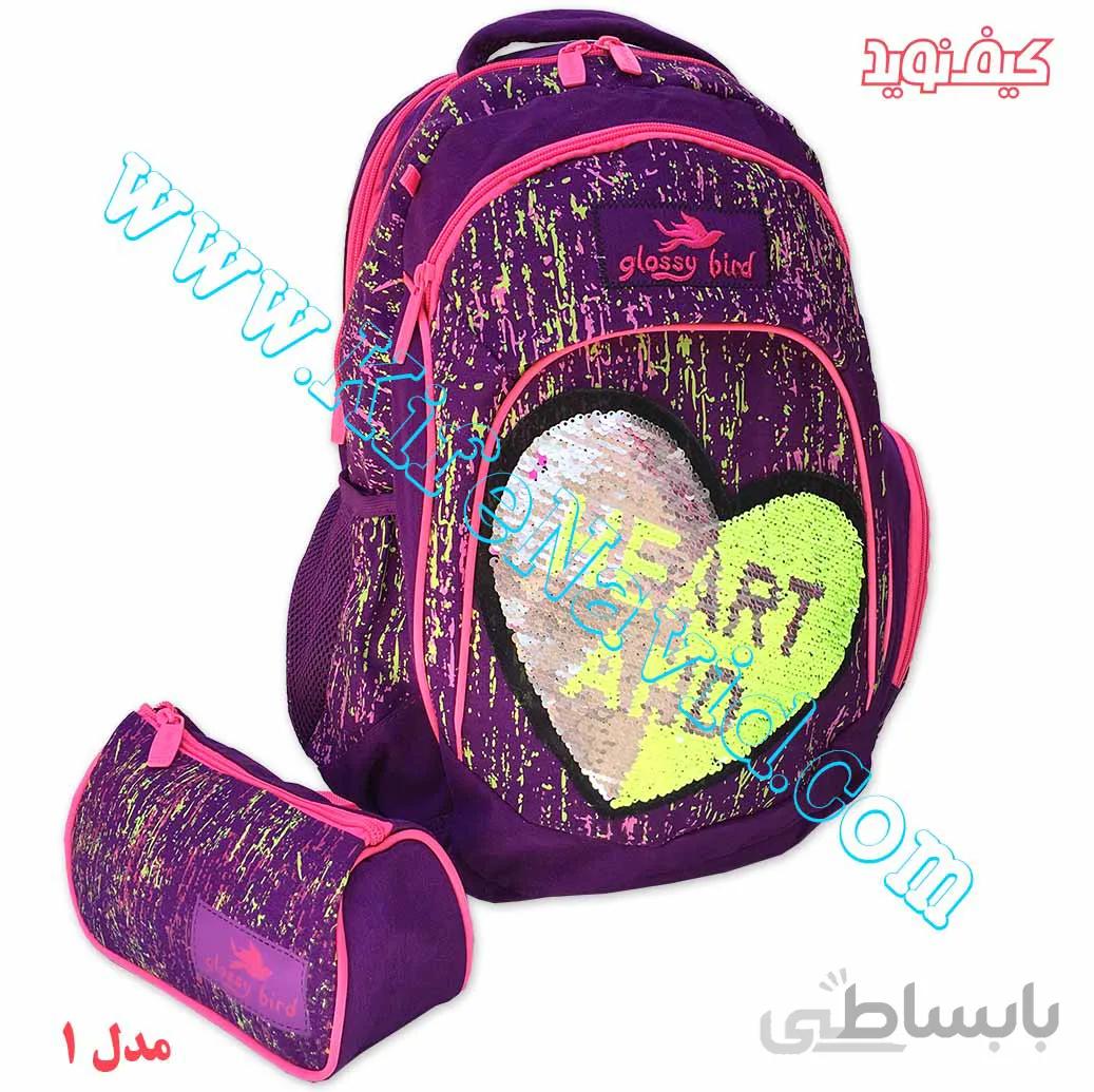 کوله پشتی Glossy Bird کد 1762