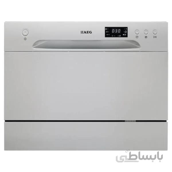 ماشین ظرفشویی رومیزی آاگ مدل F56202W0 ا AEG F56202W0 Countertop Dishwasher