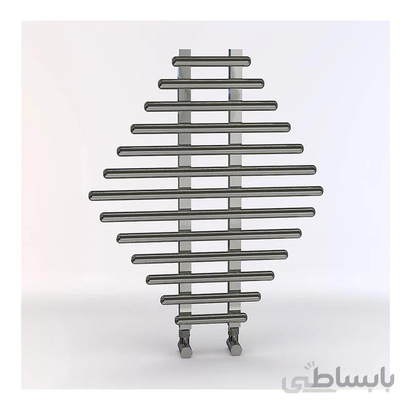 حوله خشک کن آلومینیوم کروم لوکس