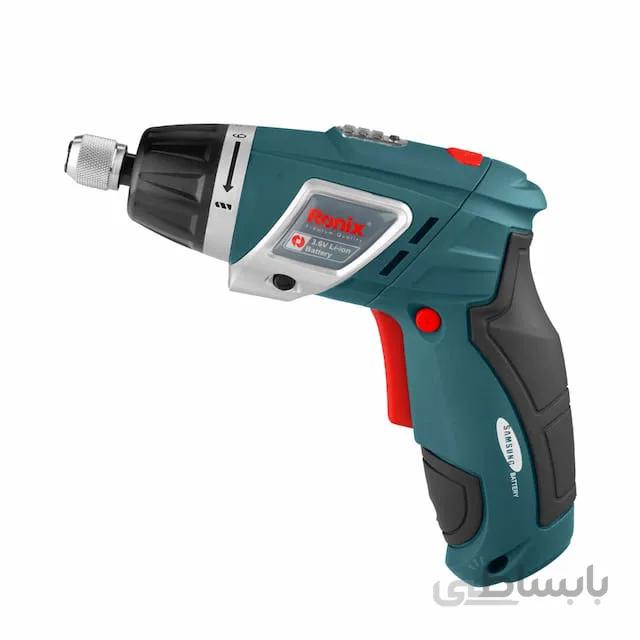 پیچ گوشتی شارژی تاشو رونیکس مدل 8536 ا Ronix 8536 Cordless Screwdriver