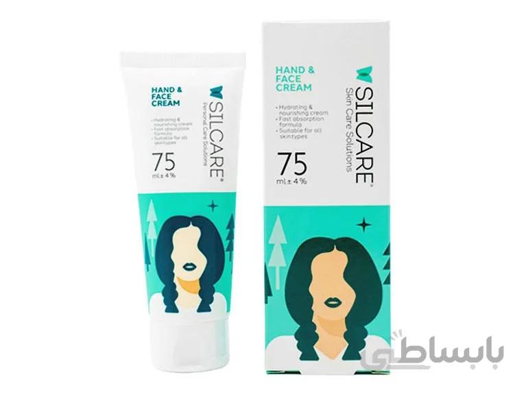 کرم مرطوب کننده دست و صورت سیلکر با رایحه جنگل 75ml