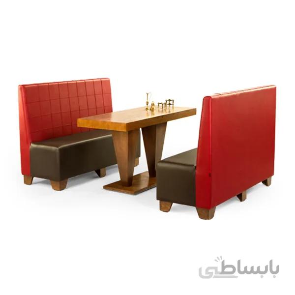 کاناپه رستورانی جهانتاب مدل کارتل W