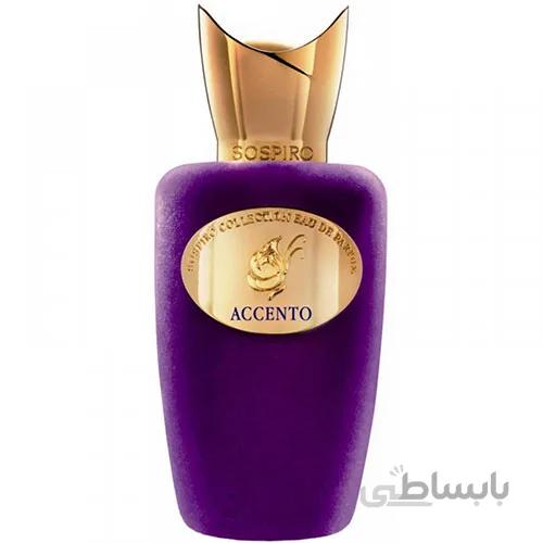 تستر عطر زنانه سوسپیرو اکسنتو Sospiro Tester 100ml