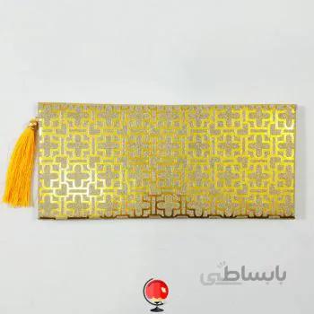 پاکت پول هنرکده رنگ طلایی