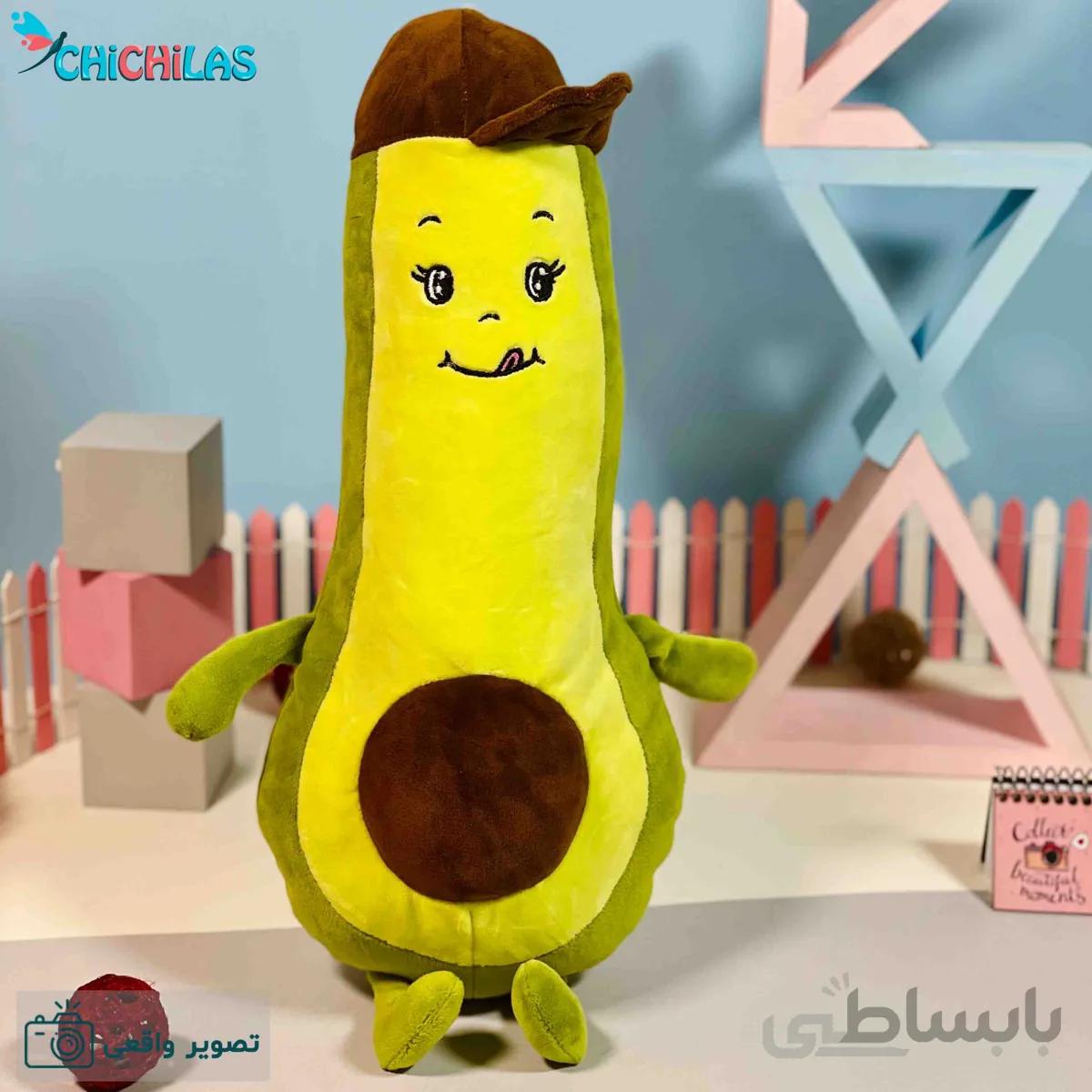 عروسک آووکادو کلاه دار