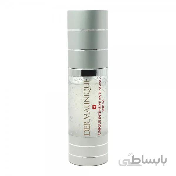 سرم قوی مناسب چروک‌های پوست درمایونیک ا Unique Intensive Anti aging Serum 30ml DERMAUNIQUE کد 282946