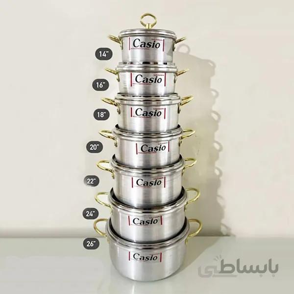 سرویس قابلمه ۱۴ پارچه کاسیو