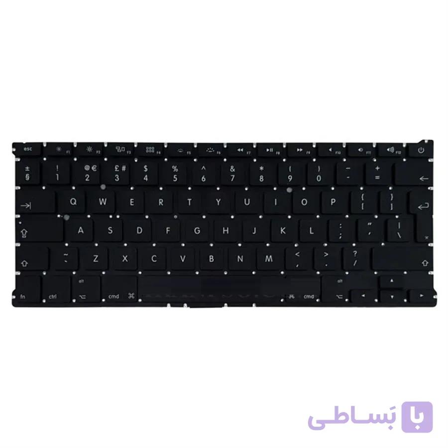 کیبورد لپ تاپ اپل 1369 1466 مشکی اینتربزرگ