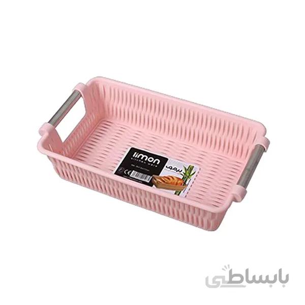 سبد آشپزخانه لیمون مدل بامبو سایز ۲