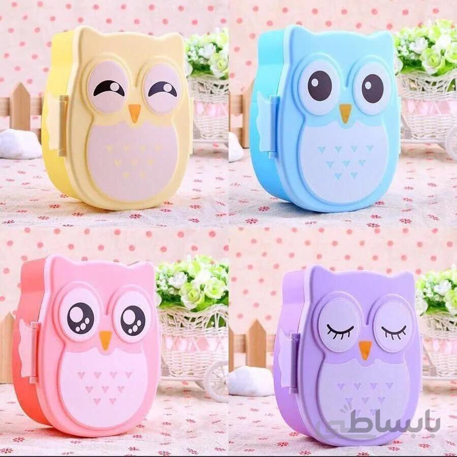 ظرف غذای کودک طرح جغد