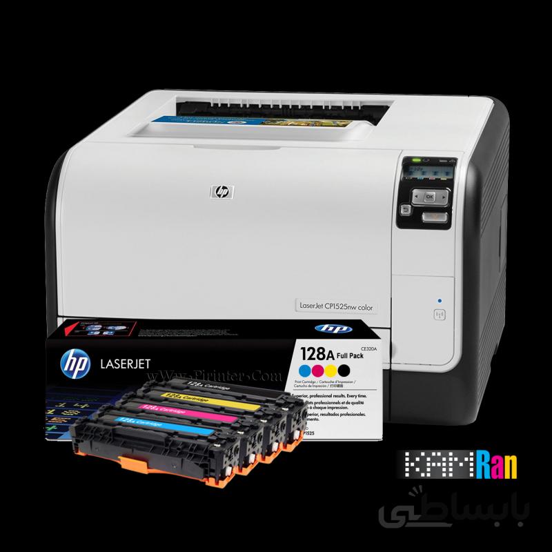 کارتریج پرینتر اچ پی CP1525 سری کامل