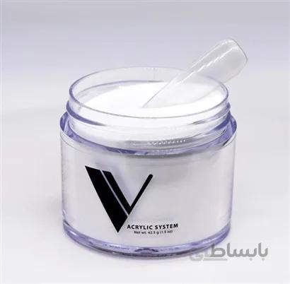 پودر کریستالی کاشت ناخن 50 گرم برند وی Crystal Clear