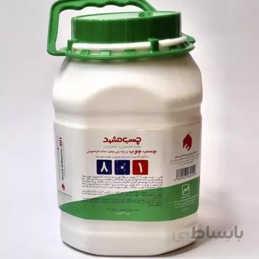 چسب چوب مشهد 4کیلو مدل801 گالن