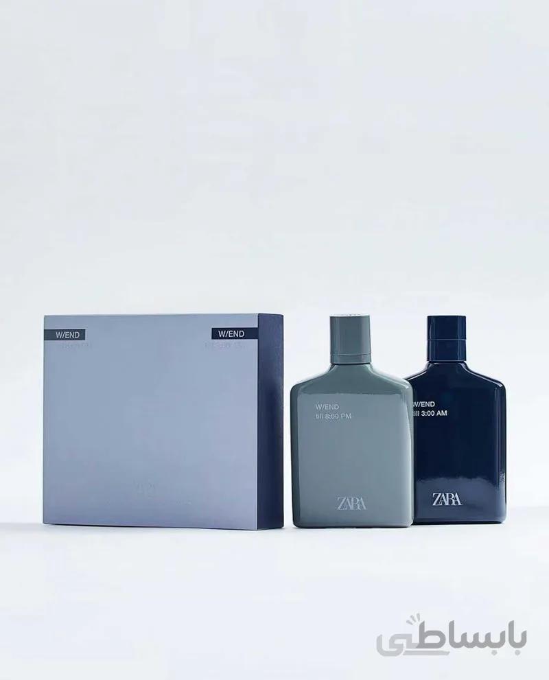 عطر مردانه پک تیل 3 و تیل 8 W/END 3 AM +W/END 8 PM