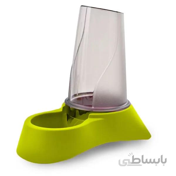 ظرف غذاخوری و آبخوری اتوماتیک مخزن دار سگ و گربه برند ام پی برگامو ا MP-Bergamo Brand Automatic Water And Food Container With Tank suitable For Dogs And Cats 1.5L