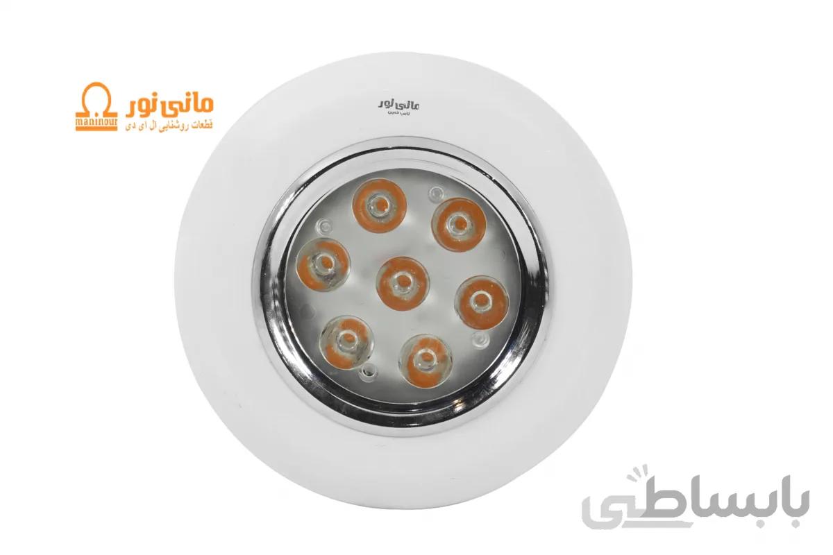 چراغ روکار سقفی 7 وات گرد رشدگیاه