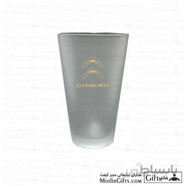 لیوان شیشه ای یخی تبلیغاتی ۲۲۳