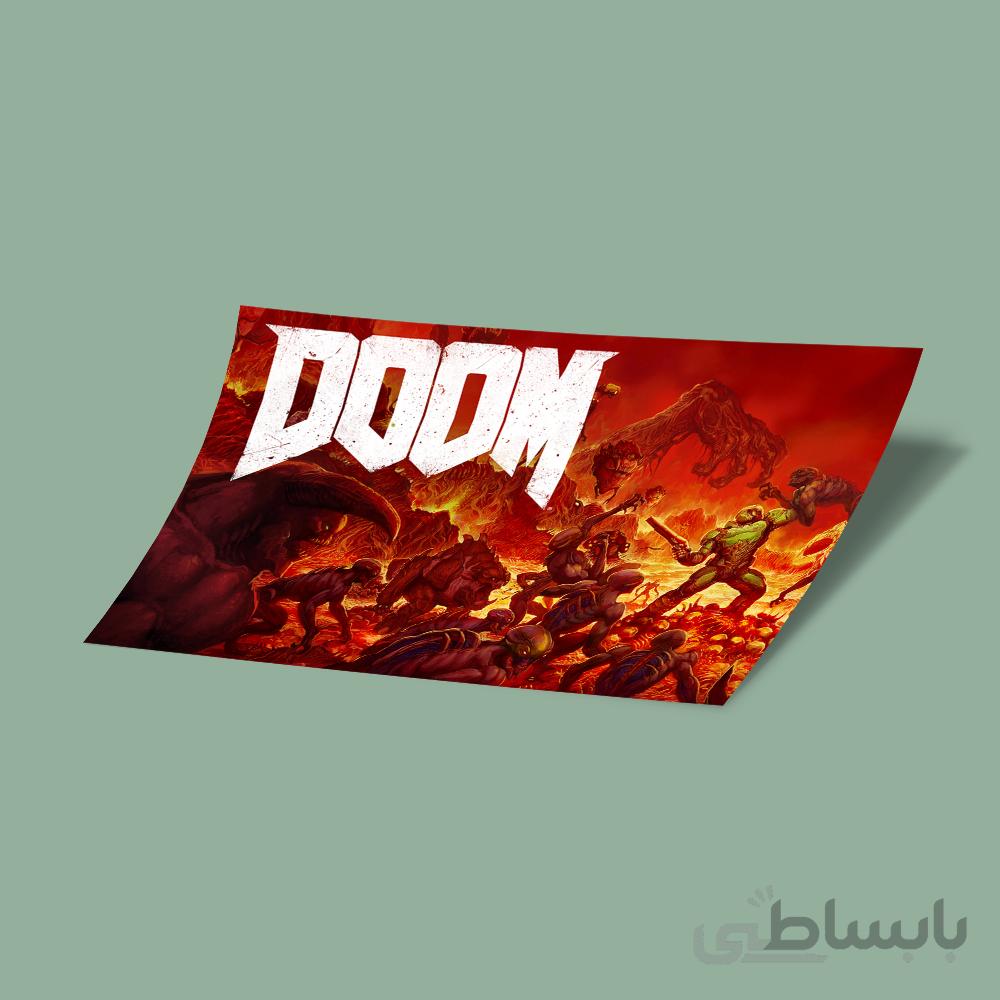 استیکر Doom