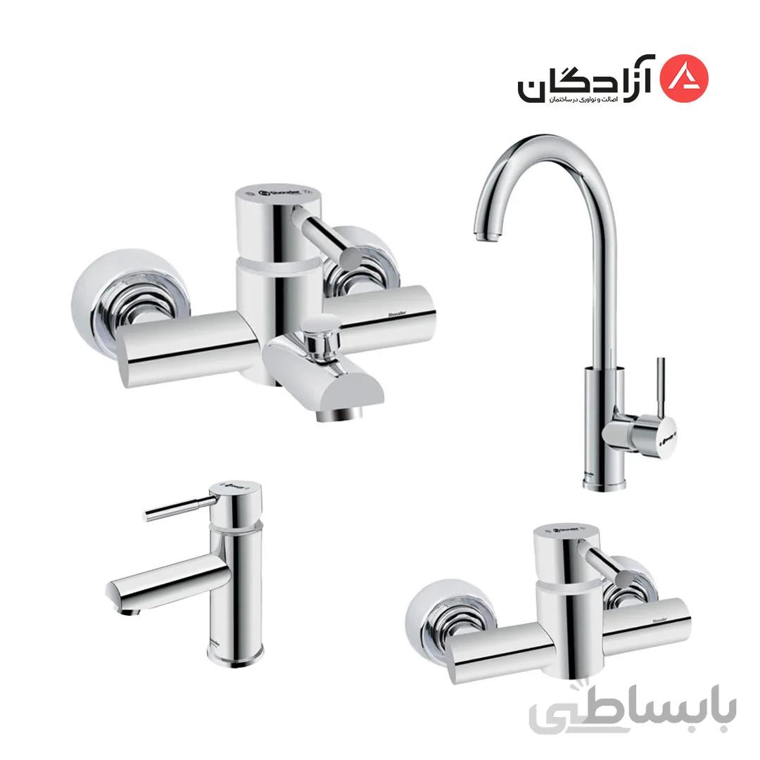 ست شیرآلات شودر مدل موناکوپلاس
