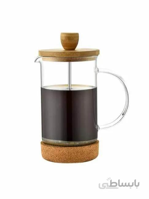 فرنچ پرس درب چوبی با زیره بابمو
