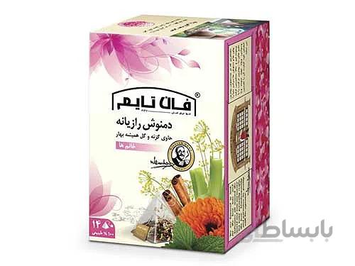 دمنوش کیسه ای رازیانه فان تایم 14 عددی
