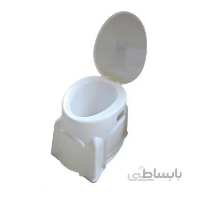توالت فرنگی پلاستیکی دور پوشیده تیتان