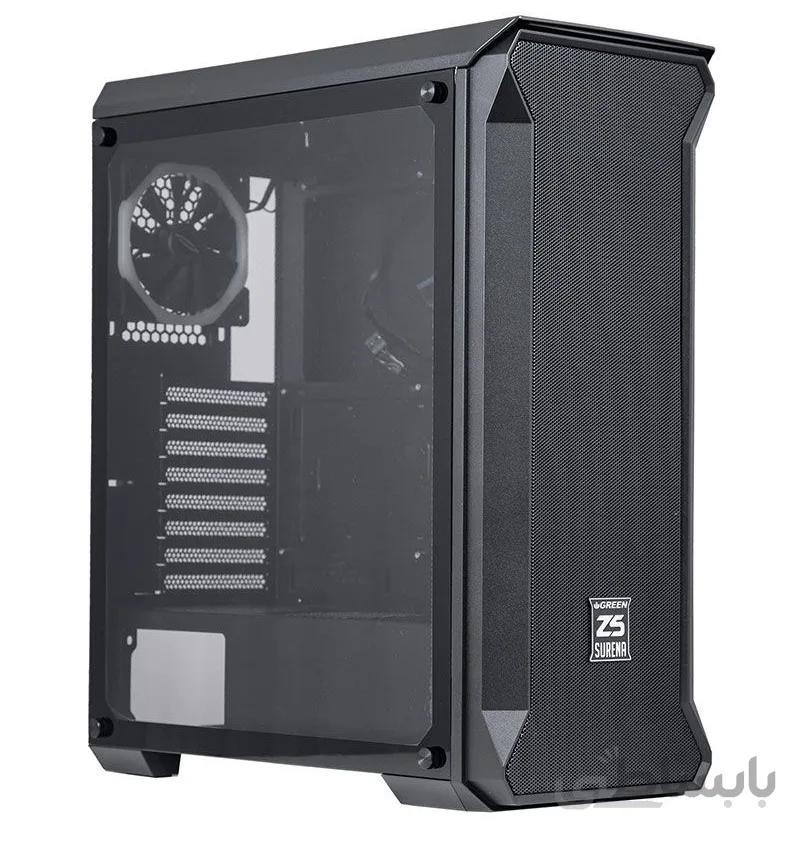 کیس گرین SURENA Z5 ARGB ا GREEN Z5 SURENA ARGB Mid Tower Case