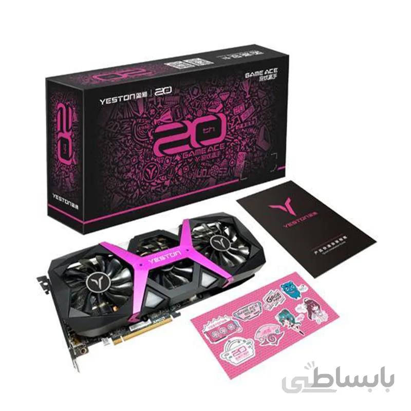 کارت گرافیک YESTON RX 6600 XT D6 8G