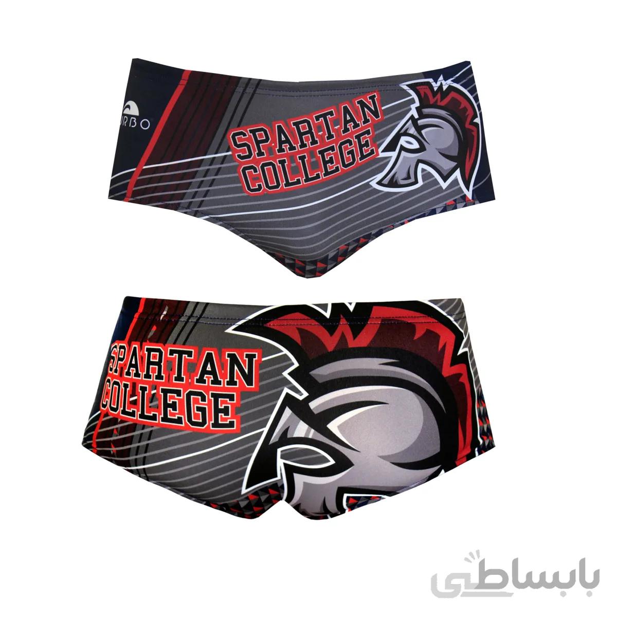مایوی شنای مردانه توربو Super Tank Spartan College ا Turbo men swimsuit Super Tank Spartan College
