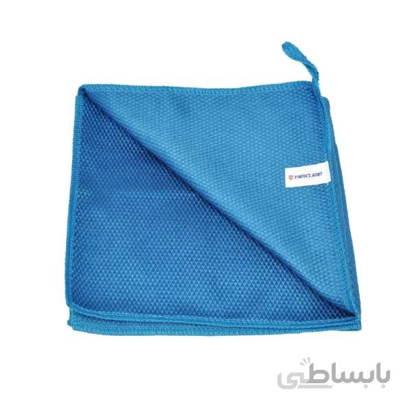 دستمال نظافت و خشک کننده ی میکروفایبر تام کلین مدل TC-dt40ss