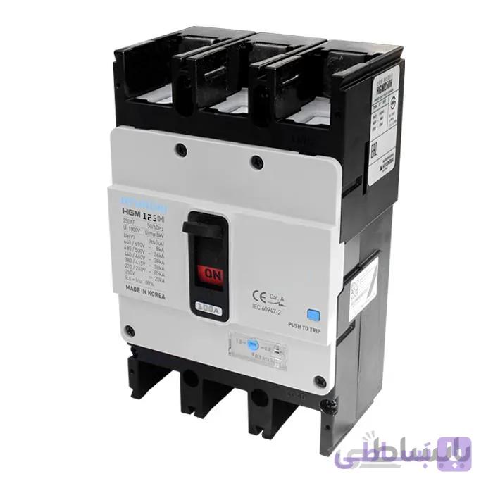 کلید اتوماتیک کمپکت قابل تنظیم 100A هیوندا