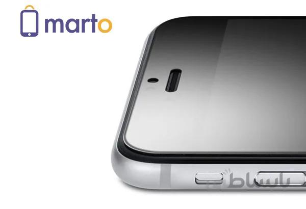 محافظ صفحه نمايش شیشه ای مناسب براي گوشي اپل iPhone 6 ا Clear screen protector for Apple iPhone 6