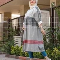 مانتو دگمه خور کد165