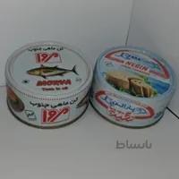 تن ماهی مروا و نگین جنوب چابهار - 180 گرمی- با روغن گیاهی- باکس 24 تایی- خرید هدیه