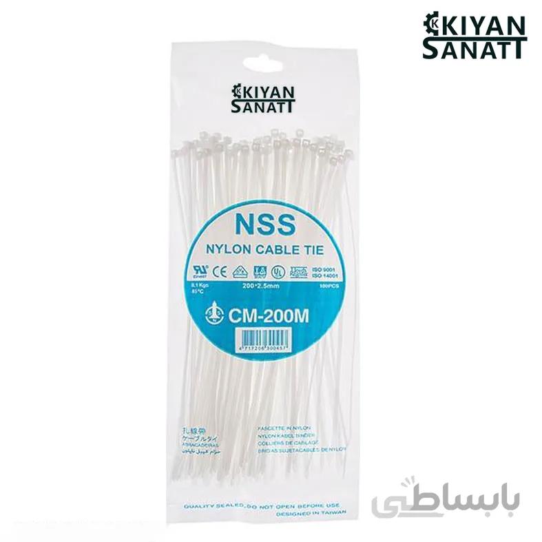بست پلاستیکی 20 سانتی متر ضخامت 2.5 (NSS)