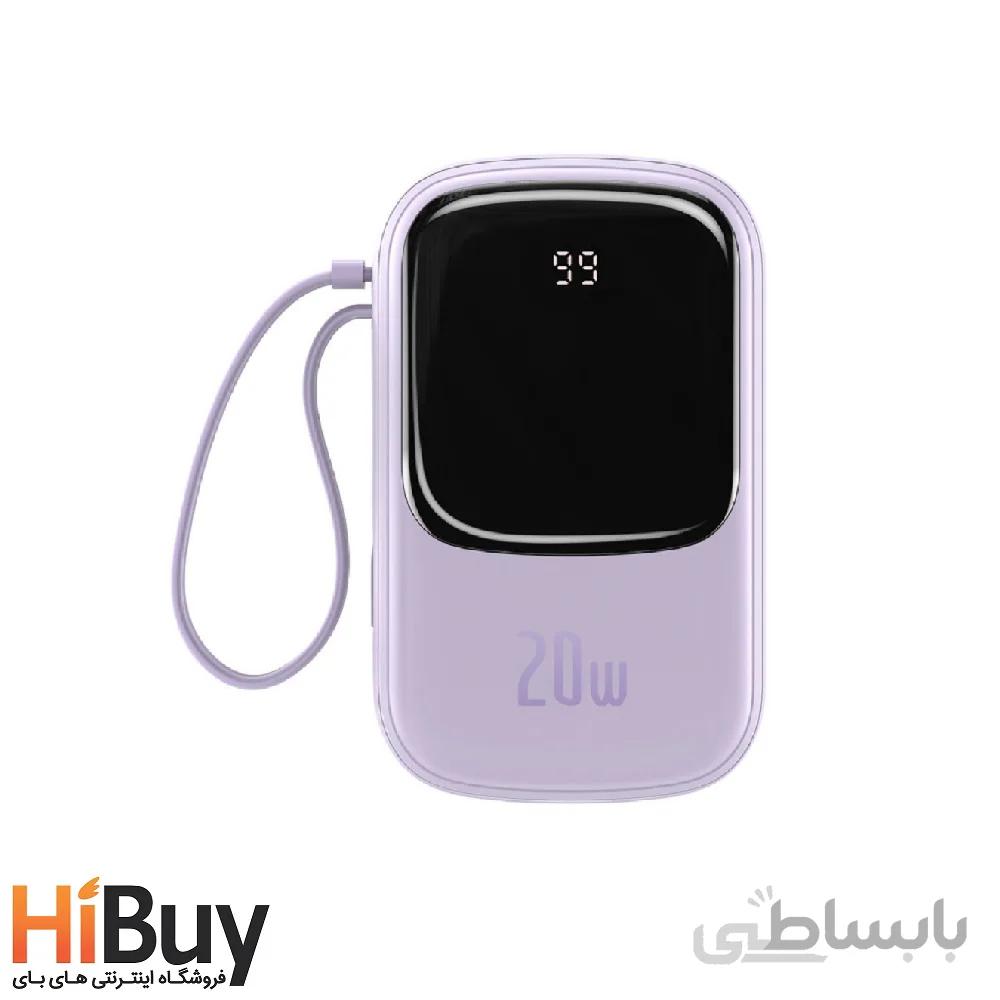 شارژر همراه باسئوس مدل Qpow ظرفیت 20000 میلی آمپر ساعت