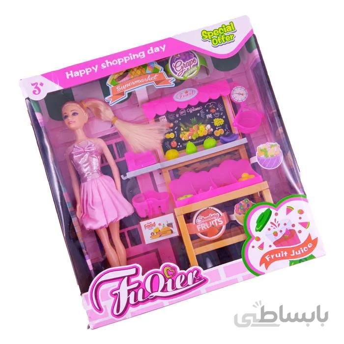خرید عروسک دختر میوه فروش