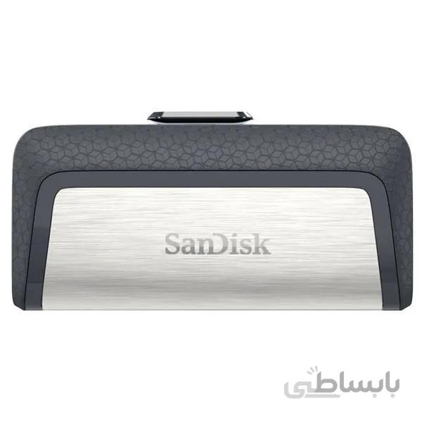 فلش مموری سن دیسک مدل Ultra Dual Drive USB Type-C ظرفیت 128 گیگابایت ا Sandisk Ultra Dual Drive USB Type-C Flash Memory - 128GB