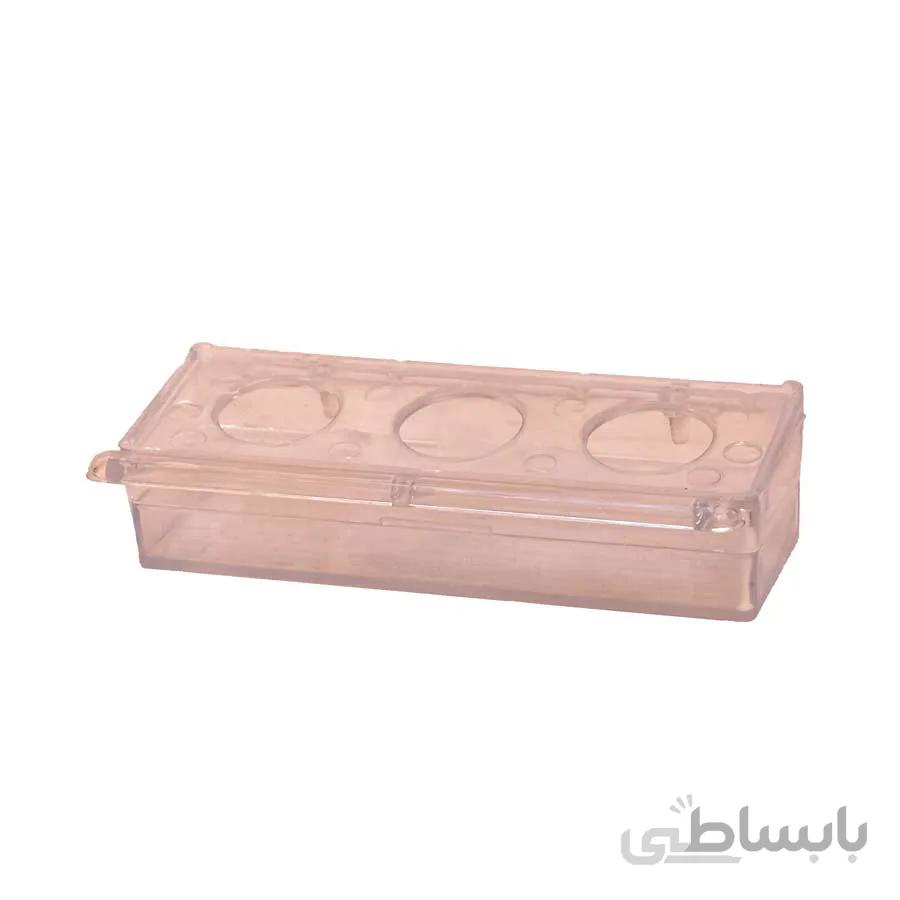 دانخوری کریستال سه سوراخ