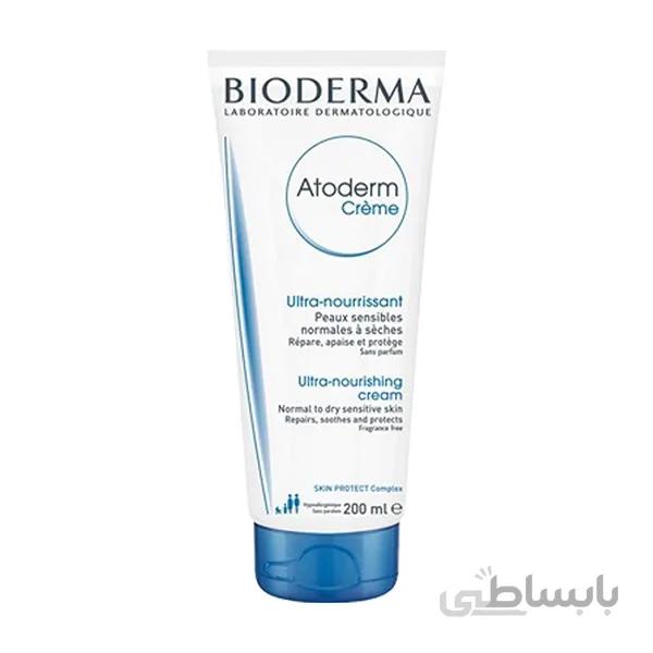 کرم اتودرم تیوبی بایودرما ا Atoderm Cream 200 ML Tube Bioderma
