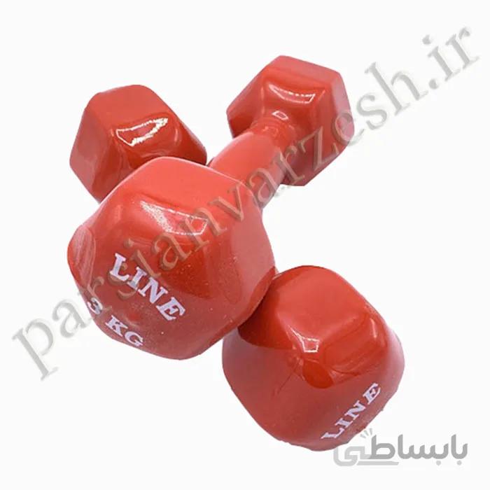 دمبل بانوان 3 کیلوگرم