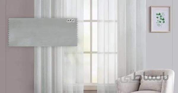 پرده حریر ترک ساده کد 8301