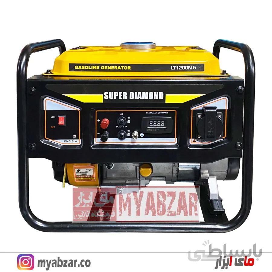 موتور برق 1 کیلووات دیاموند مدل SUPER DIAMOND LT1200N-5
