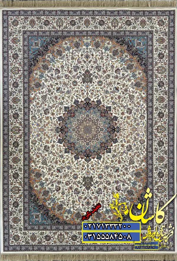 فرش کاشان 1200 شانه نقشه نایین