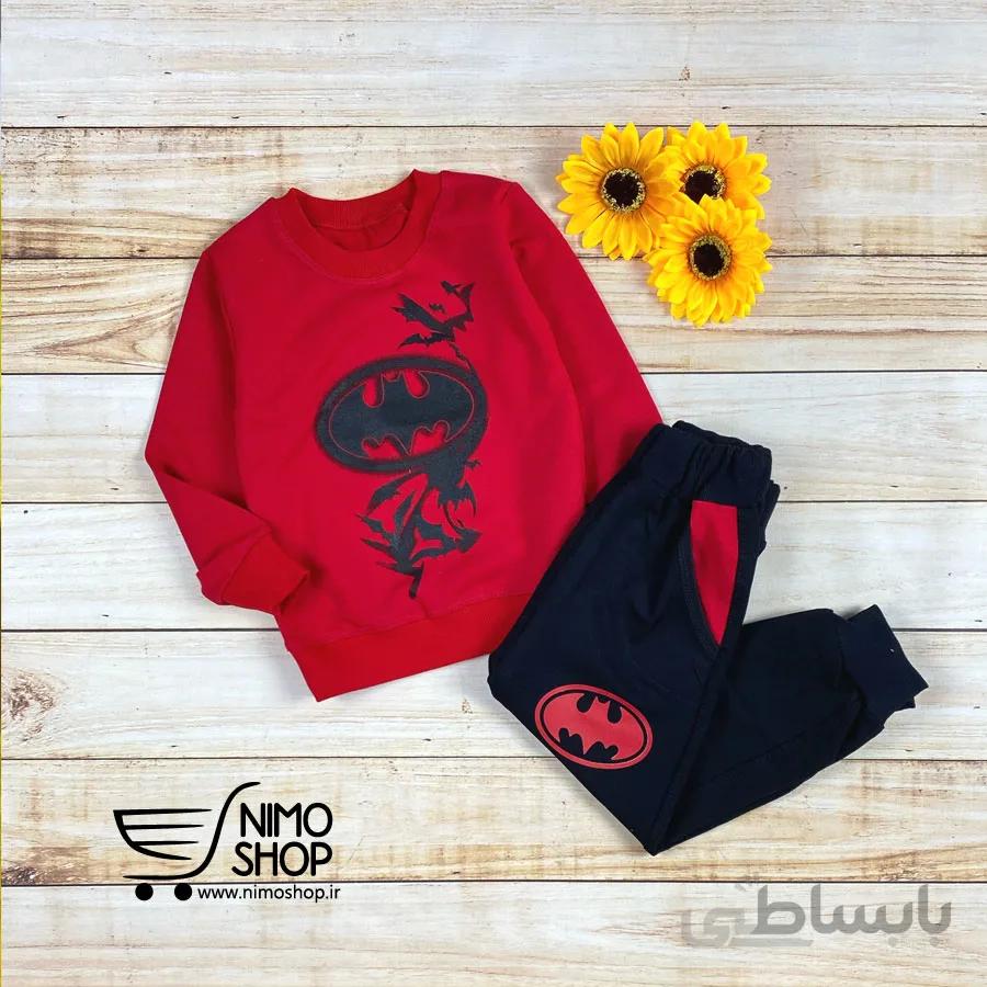 بلوز شلوار پسرانه بتمن 2تا7 سال