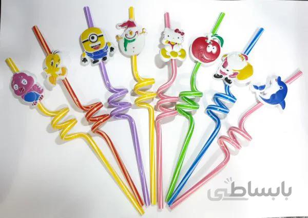 نی پیچی استیکر دار